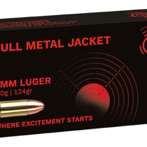 9 mm Luger Full Metal Jacket 8,0g/124gr GECO