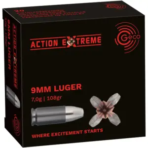 9mm LUGNER Action EXTREME 7,9g/ 108grs.