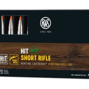 .308 Win. HIT SHORT RIFLE 9,7g/ 150grs. RWS