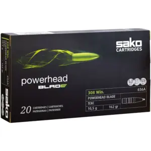 .308 Win. Powerhead Blade SP 10,5g/ 162grs. Sako