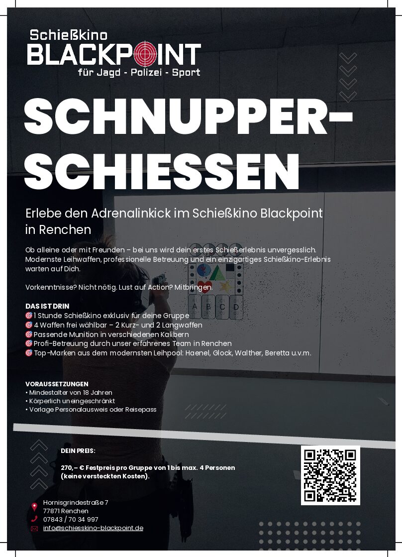Schnupperschießen