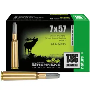 7x57 TUG nature+ 8,3g/128grs. Brenneke