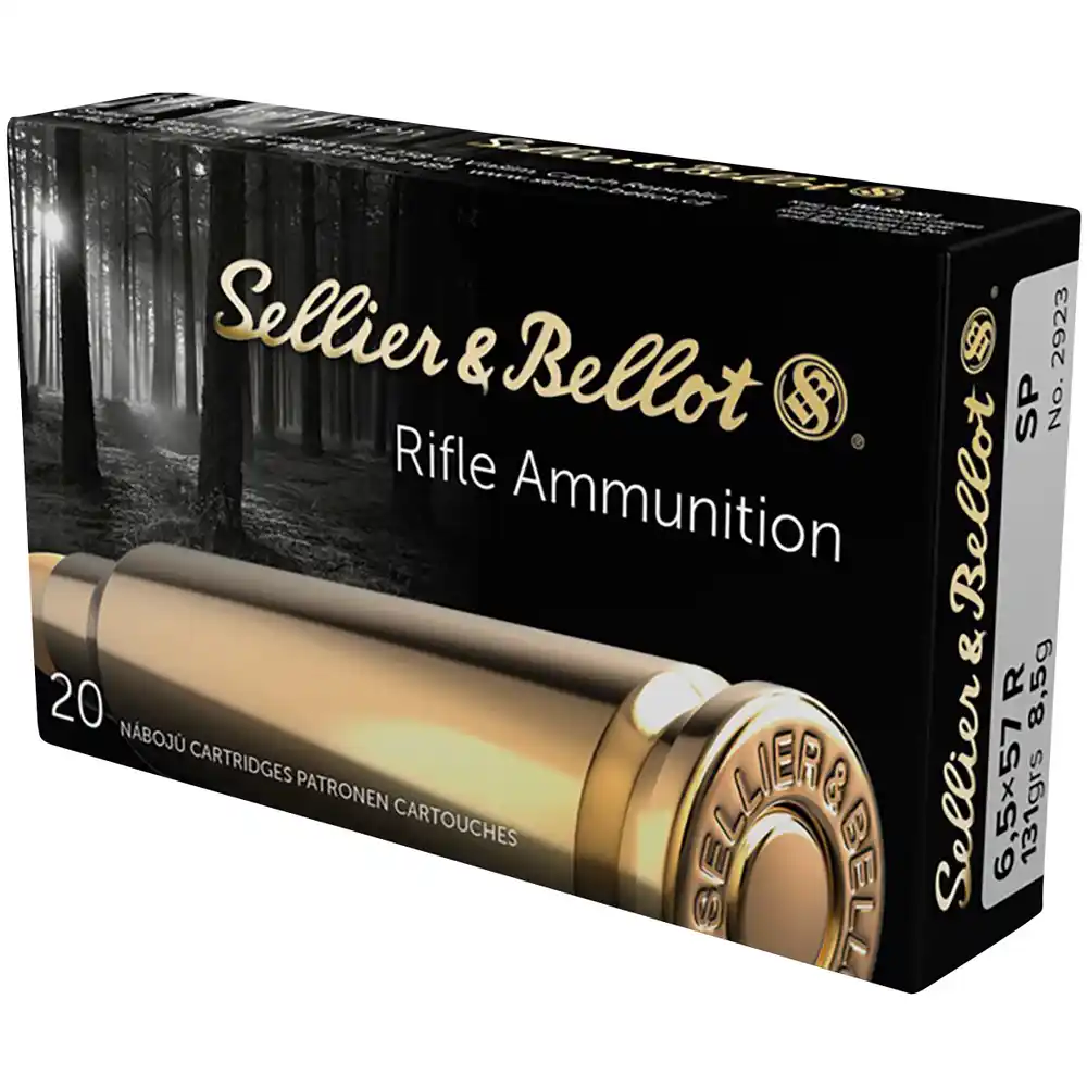 6,5×57 R TM Spitz 8,5g/131grs. Sellier & Bellot